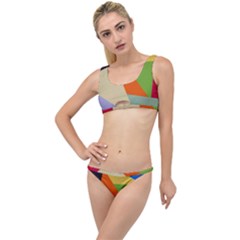 Illustration Colored Paper Abstract Background The Little Details Bikini Set