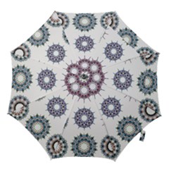 Illustration Pattern Geometric Art Dividers Digital Art Hook Handle Umbrellas (small) by Wegoenart