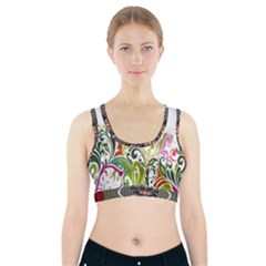 Im Fourth Dimension Colour 31 Sports Bra With Pocket by imanmulyana