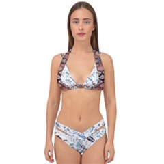 Im Fourth Dimension Colour 35 Double Strap Halter Bikini Set by imanmulyana