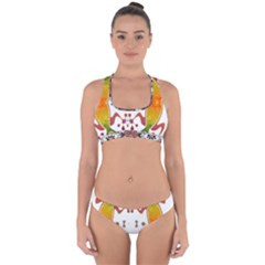 Im Fourth Dimension Colour 36 Cross Back Hipster Bikini Set by imanmulyana