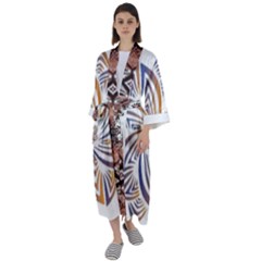  Maxi Satin Kimono by imanmulyana