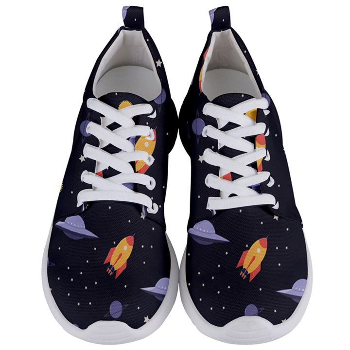 Cosmos Rocket Spaceships Ufo Men s Lightweight Sports Shoes