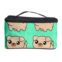 Puppy Pattern Wallpaper Dog Pet Cosmetic Storage by Wegoenart