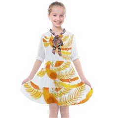 Im Fourth Dimension Colour 49 Kids  All Frills Chiffon Dress by imanmulyana