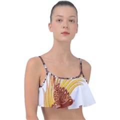 IM Fourth Dimension Colour 50 Frill Bikini Top