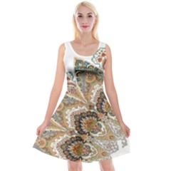 IM Fourth Dimension Colour 52 Reversible Velvet Sleeveless Dress