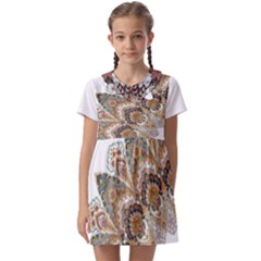 Im Fourth Dimension Colour 52 Kids  Asymmetric Collar Dress by imanmulyana