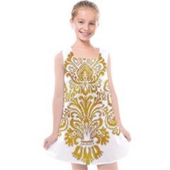 Im Fourth Dimension Colour 53 Kids  Cross Back Dress by imanmulyana