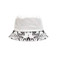 Im Fourth Dimension Black White 57 Bucket Hat (kids)