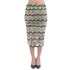 Mil Knit Midi Pencil Skirt