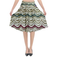 Mil Knit Flared Midi Skirt