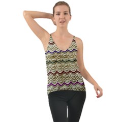 Mil Knit Chiffon Cami