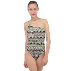 Mil Knit Classic One Shoulder Swimsuit