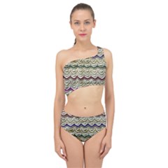 Mil Knit Spliced Up Two Piece Swimsuit