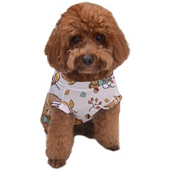 Illustration Bear Cartoon Background Pattern Dog T-shirt by Sudhe