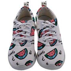 Illustration Watermelon Fruit Sweet Slicee Mens Athletic Shoes by Sudhe