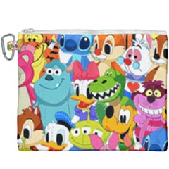 Illustration Cartoon Character Animal Cute Canvas Cosmetic Bag (xxxl) by Sudhe