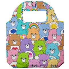 Care Bears Bear Background Cartoon Foldable Grocery Recycle Bag by Sudhe