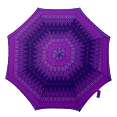 Illustration Purple Abstract Wallpaper Pattern Abstract Hook Handle Umbrellas (small) by Sudhe