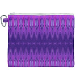 Illustration Purple Abstract Wallpaper Pattern Abstract Canvas Cosmetic Bag (xxxl) by Sudhe