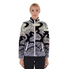 Black Love Browning Deer Camo Women s Bomber Jacket by Jancukart