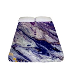 Marble Pattern Texture Fitted Sheet (full/ Double Size)