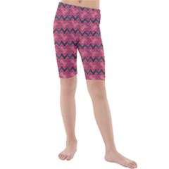 Background-pattern-structure Kids  Mid Length Swim Shorts by Jancukart
