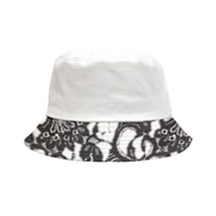 Im Fourth Dimension Black White 66 Bucket Hat by imanmulyana