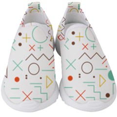 Mathematics Geometry Geometric Shape Euclidean Pattern Kids  Slip On Sneakers