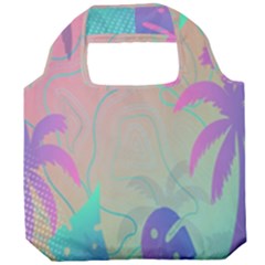 Palm-trees Foldable Grocery Recycle Bag