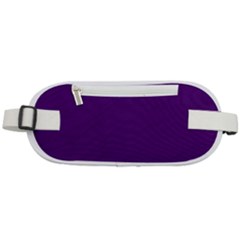 Purple Rounded Waist Pouch by nateshop