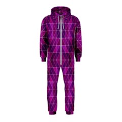 Purple-art Hooded Jumpsuit (Kids)