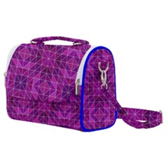 Purple-art Satchel Shoulder Bag