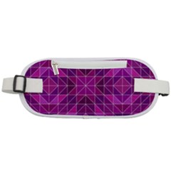 Purple-art Rounded Waist Pouch by nateshop