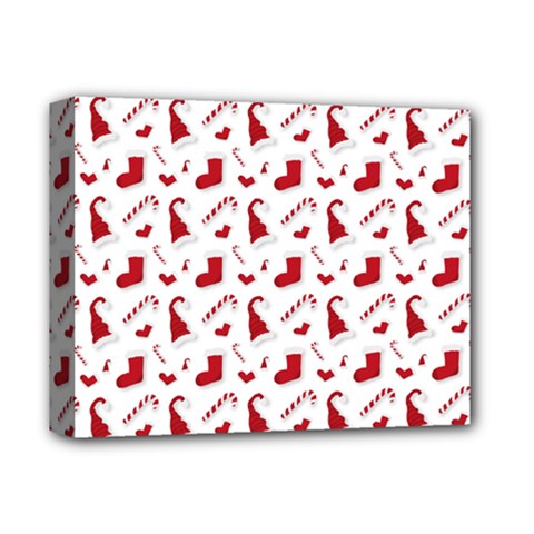Christmas Template Advent Cap Deluxe Canvas 14  X 11  (stretched)