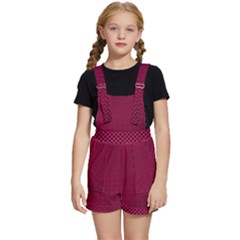 Red-draft Kids  Short Overalls by nateshop