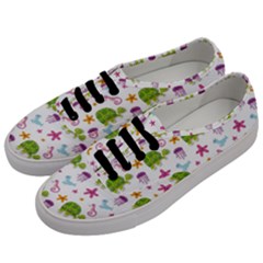 Turtles Animals Sea Life Men s Classic Low Top Sneakers