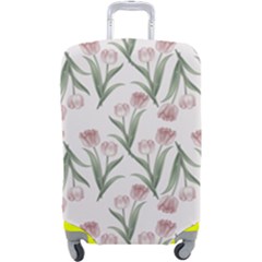 Illustration Flower Floral Design Pattern Luggage Cover (large) by Amaryn4rt
