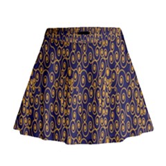 Spiral Mini Flare Skirt by nateshop