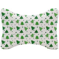 Christmas Trees Pattern Design Pattern Seat Head Rest Cushion by Amaryn4rt