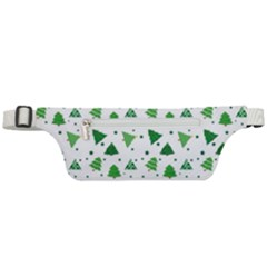 Christmas Trees Pattern Design Pattern Active Waist Bag by Amaryn4rt