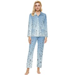 Surface Womens  Long Sleeve Velvet Pocket Pajamas Set by nateshop
