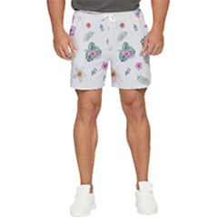 Template-flower Men s Runner Shorts