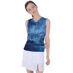 Water-water Women s Sleeveless Sports Top by nateshop