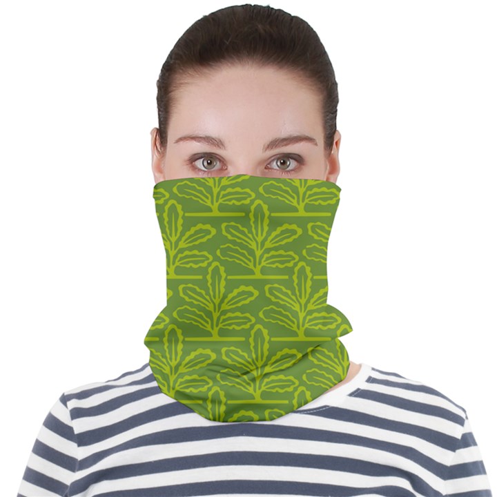 Oak Tree Nature Ongoing Pattern Face Seamless Bandana (Adult)