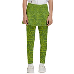 Oak Tree Nature Ongoing Pattern Kids  Skirted Pants