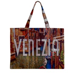 Venezia Boat Tour  Zipper Mini Tote Bag