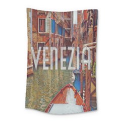 Venezia Boat Tour  Small Tapestry by ConteMonfrey