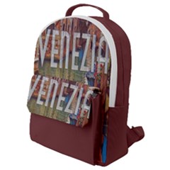 Venezia Boat Tour  Flap Pocket Backpack (Small)